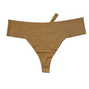 NWT Skims Naked Seamless Thong in Ochre Women’s 4X